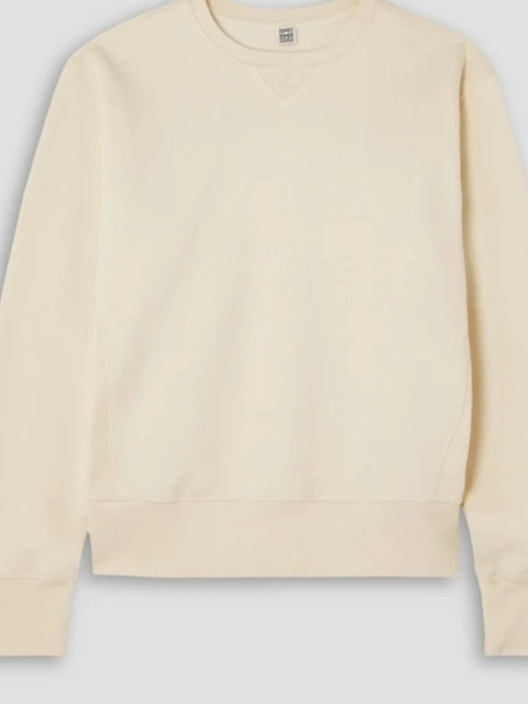 Toteme Cotton-Jersey Sweatshirt